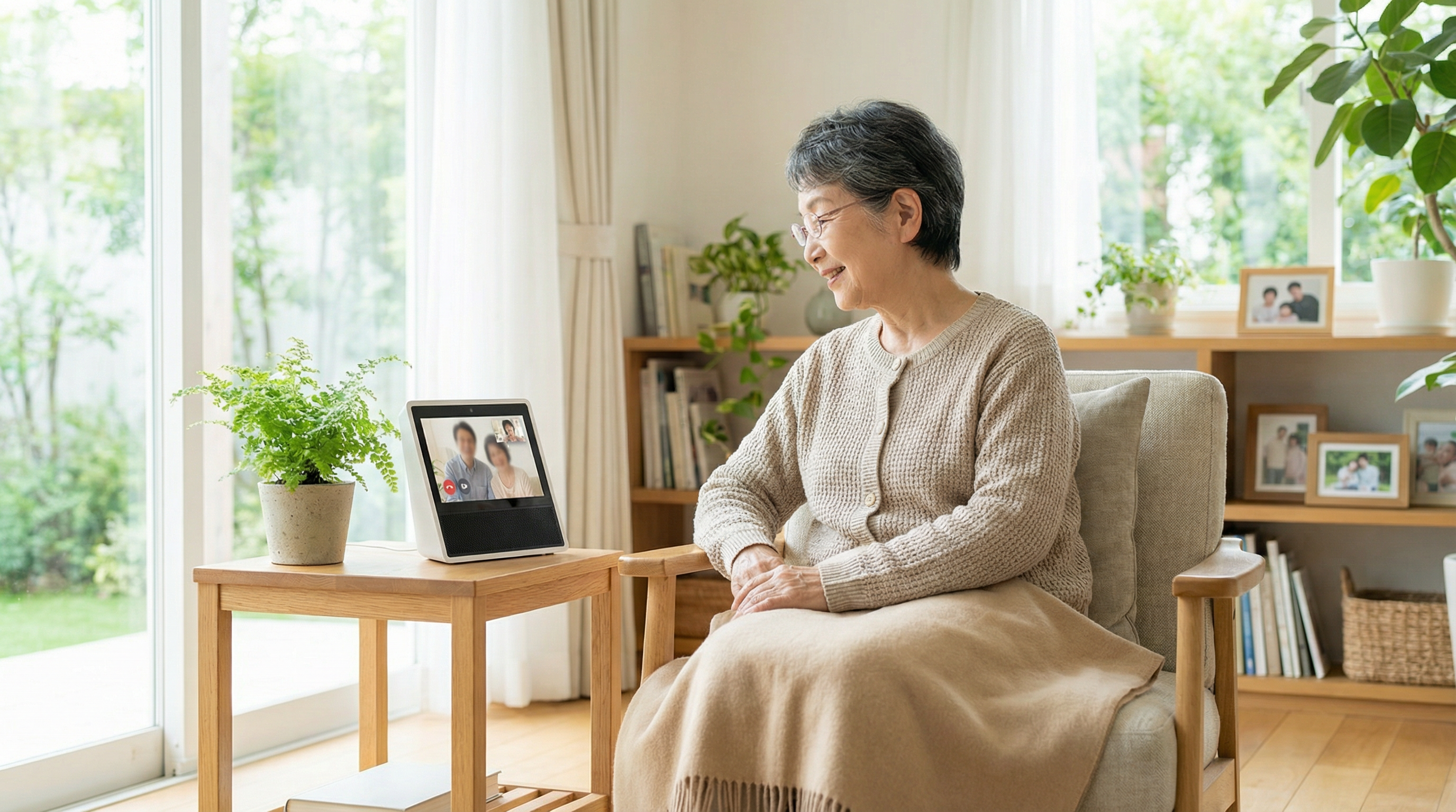 見守りスピーカー